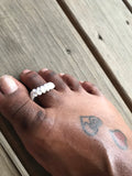 Goddess toe ring