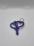 Berry Infinity Heart keychain