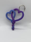 Berry Infinity Heart keychain