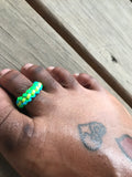 Skittles toe ring