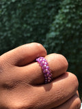 Pink Poppy Ring