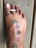 Goddess toe ring