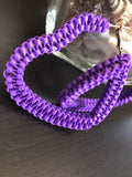 Purple Lush Heart hoops
