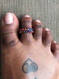 Majestic toe ring