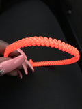 Neon orange bracelet