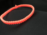 Neon orange bracelet